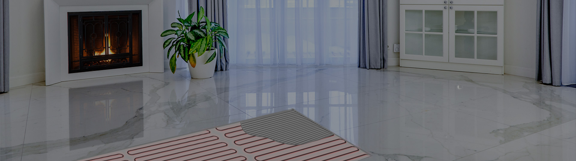 Radiant heated floors